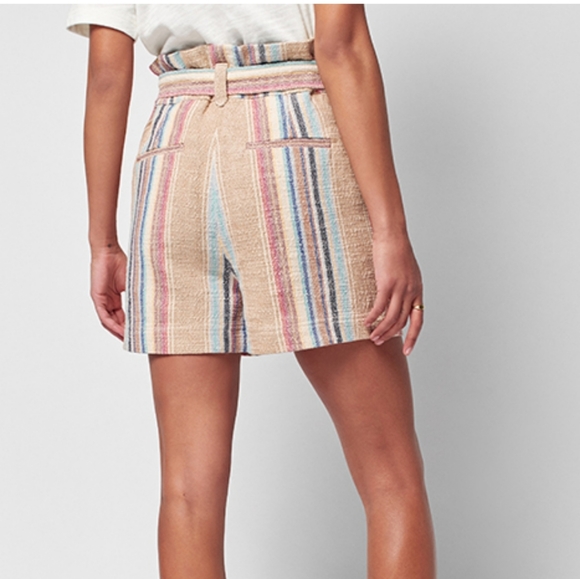 NWT Faherty Jacket and Shorts Set Mykonos Organic Cotton‎ Striped size Large - Picture 4 of 5